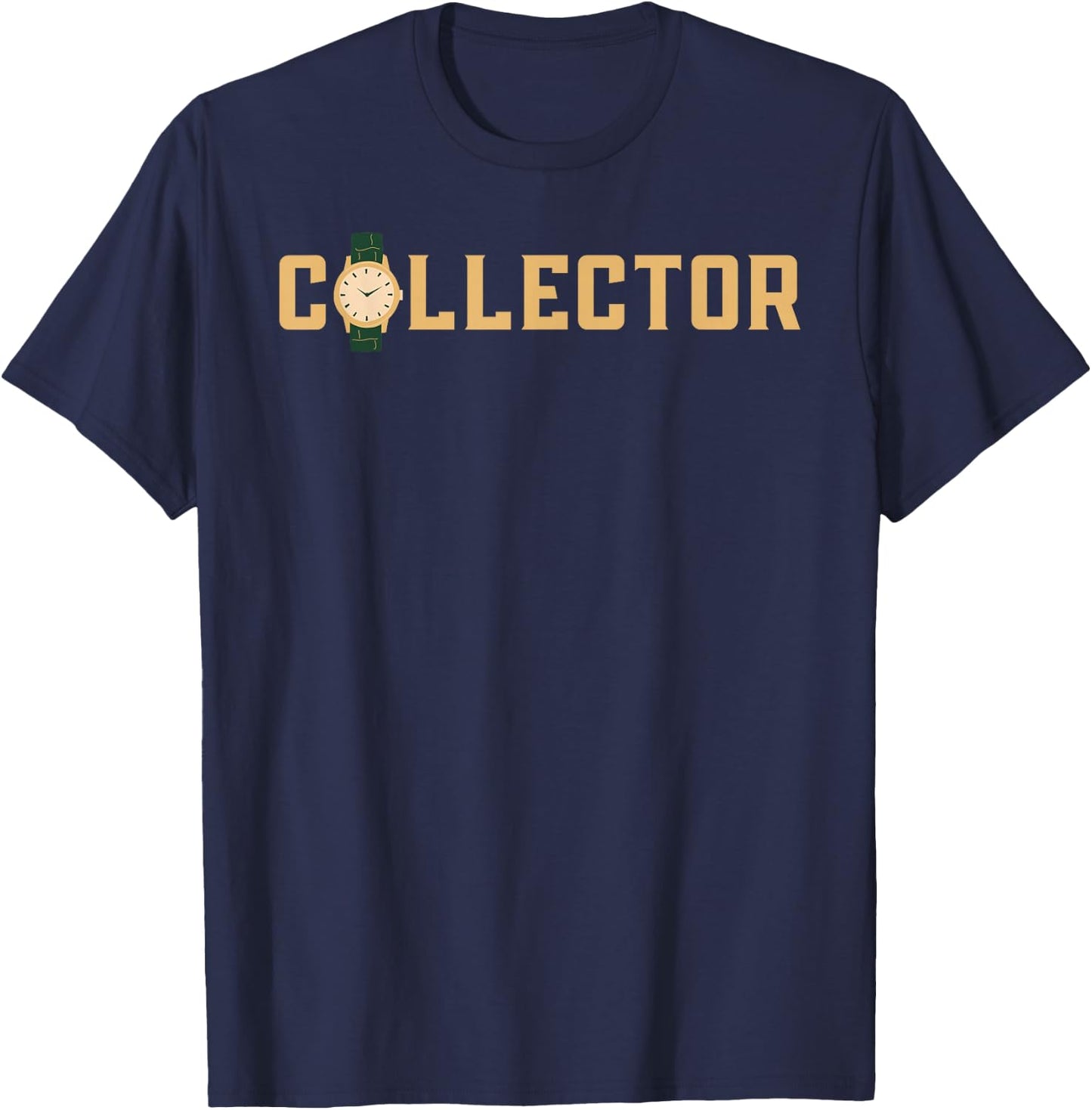 Funny Horologist Art Women Watch Collector Lovers T-Shirt - T-Shirt | Navy