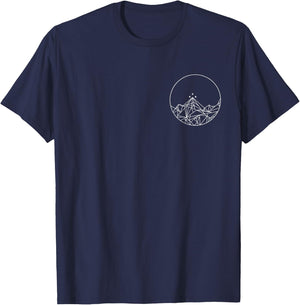 Feyre's Tattoo Two Sided Front And Back | Rhysand T-Shirt - T-Shirt | Navy