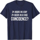 Funny Beer Drinking College Frat Party Bar Festival Concert T-Shirt - T-Shirt | Navy