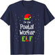 I'm The Postal Worker Elf Family Matching Christmas Gift T-Shirt - T-Shirt | Navy