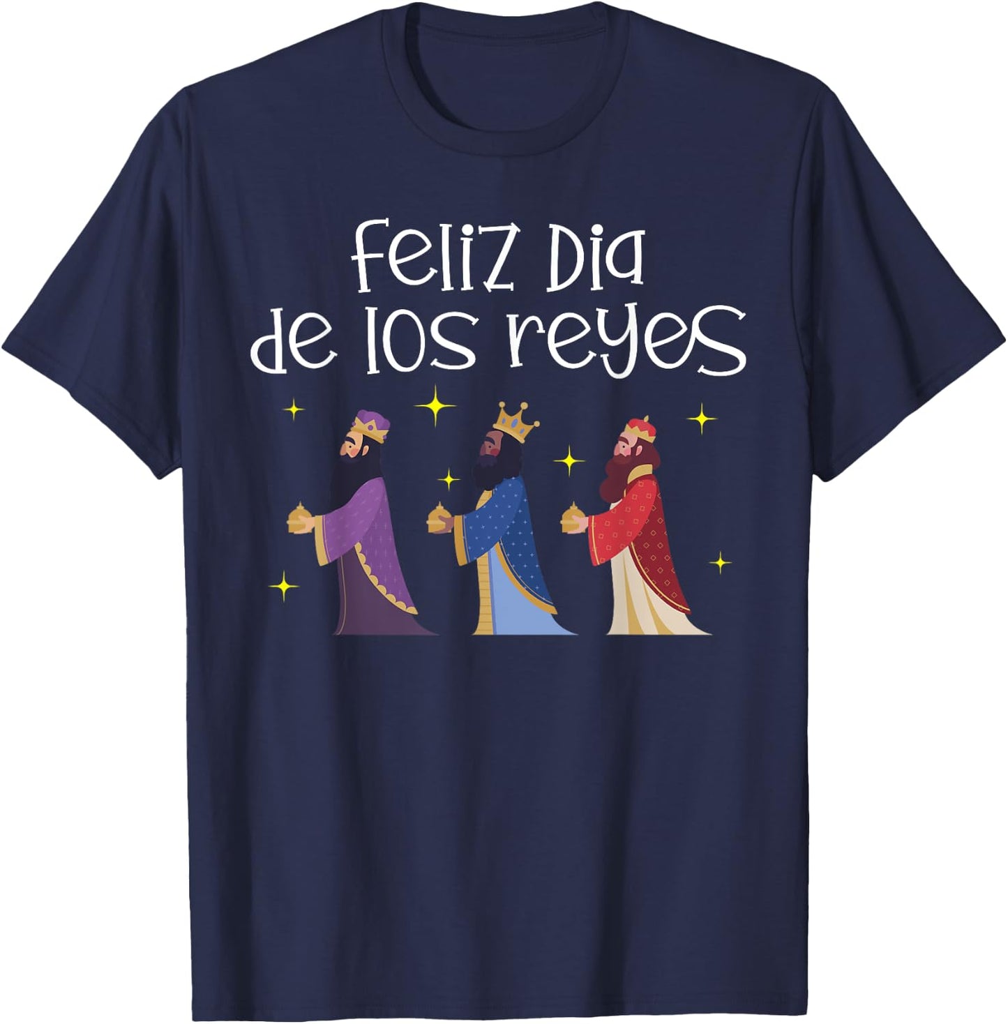 Dia De Los Reyes Magos T-Shirt - T-Shirt | Navy