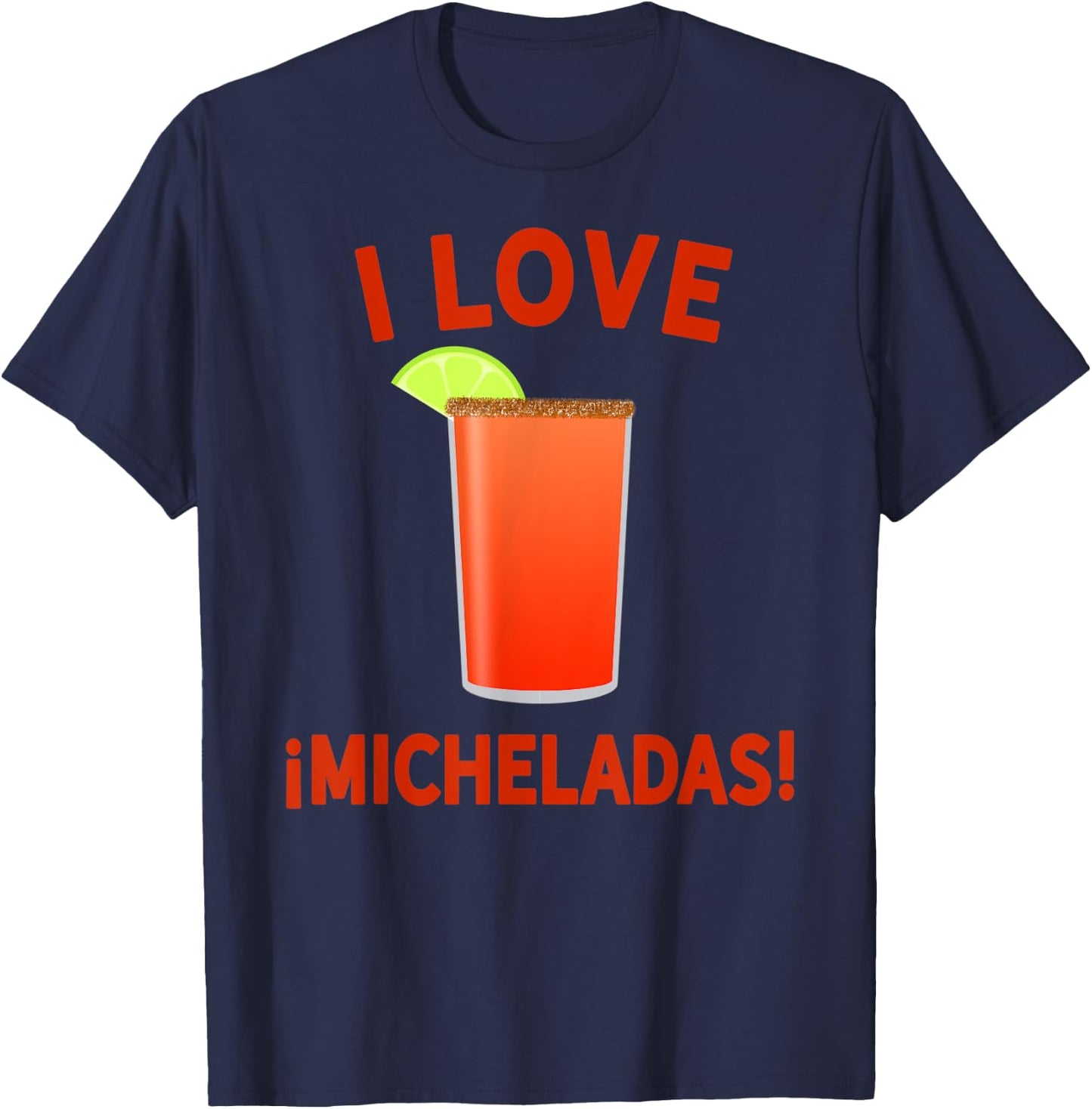 La Michelada Shirt - Micheladas Shirt - Michelada Por Favor T-Shirt - T-Shirt | Navy