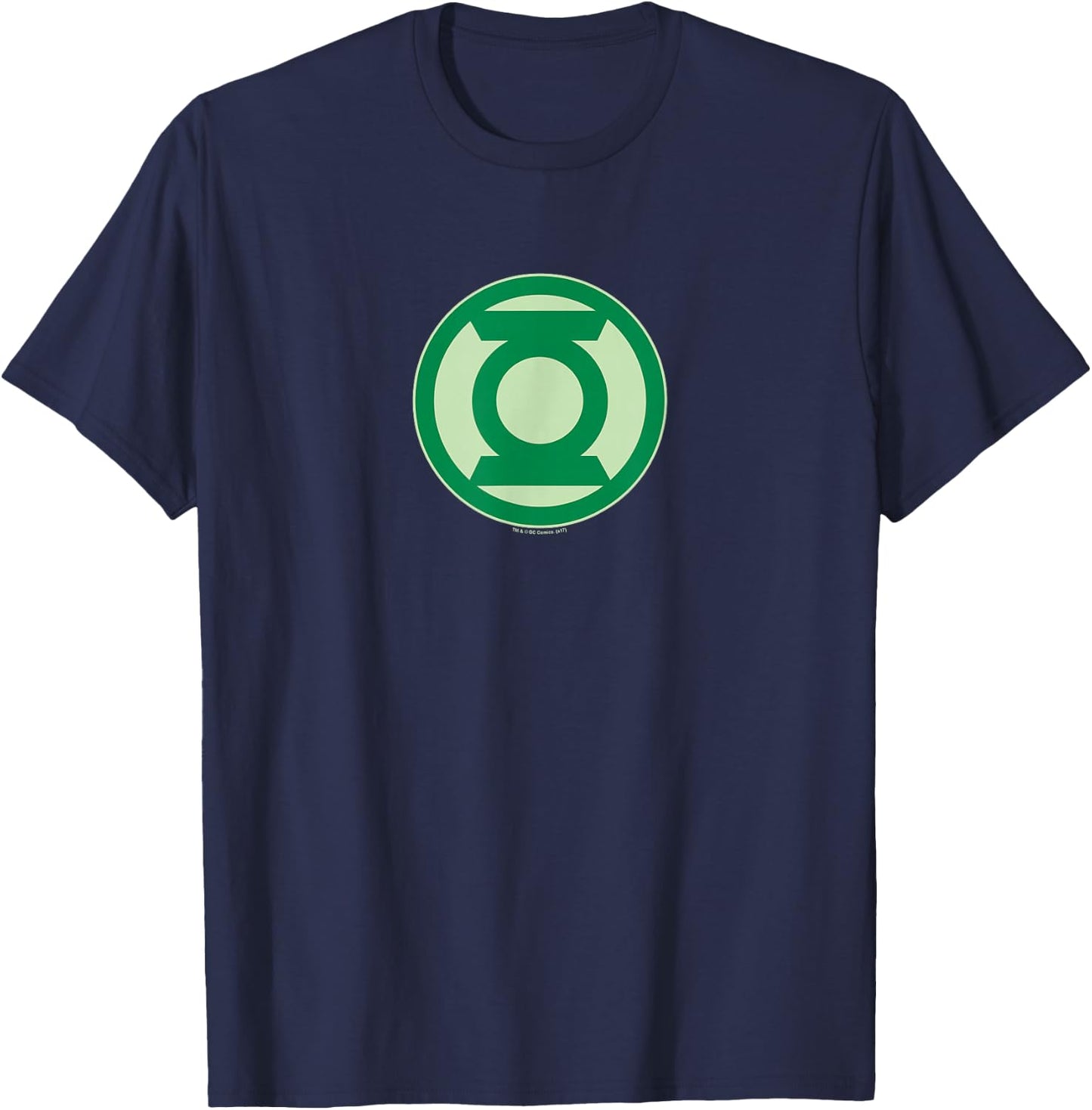 Green Lantern Green Symbol T Shirt T-Shirt - T-Shirt | Navy