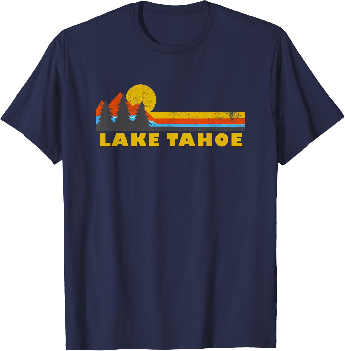 Vintage Lake Tahoe T-Shirt - T-Shirt | Navy