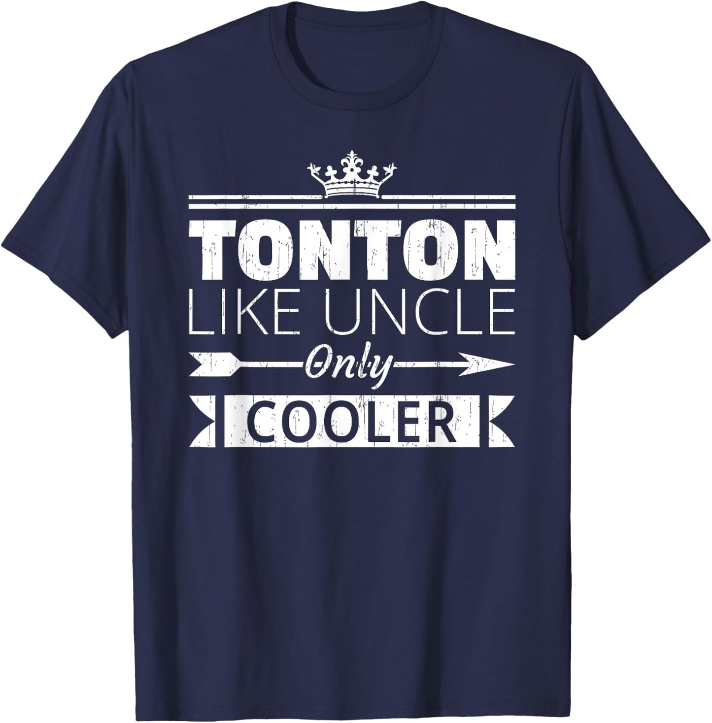 Tonton Cooler Funny Haitian Uncle Father's Day T-Shirt - T-Shirt | Navy