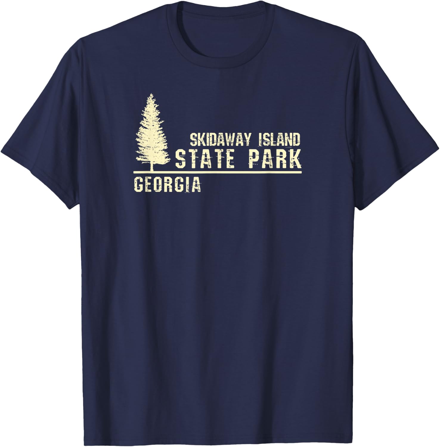 GA Souvenir - Georgia Skidaway Island State Park T-Shirt - T-Shirt | Navy