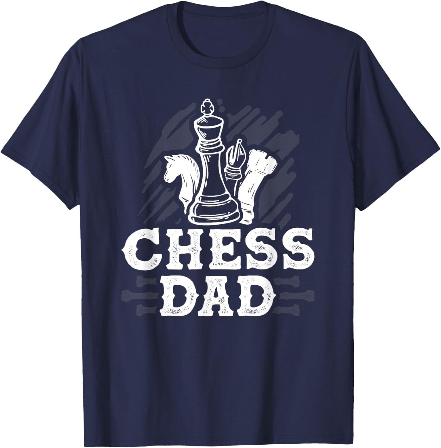 Cool Chess Dad Chess T-Shirt - T-Shirt | Navy
