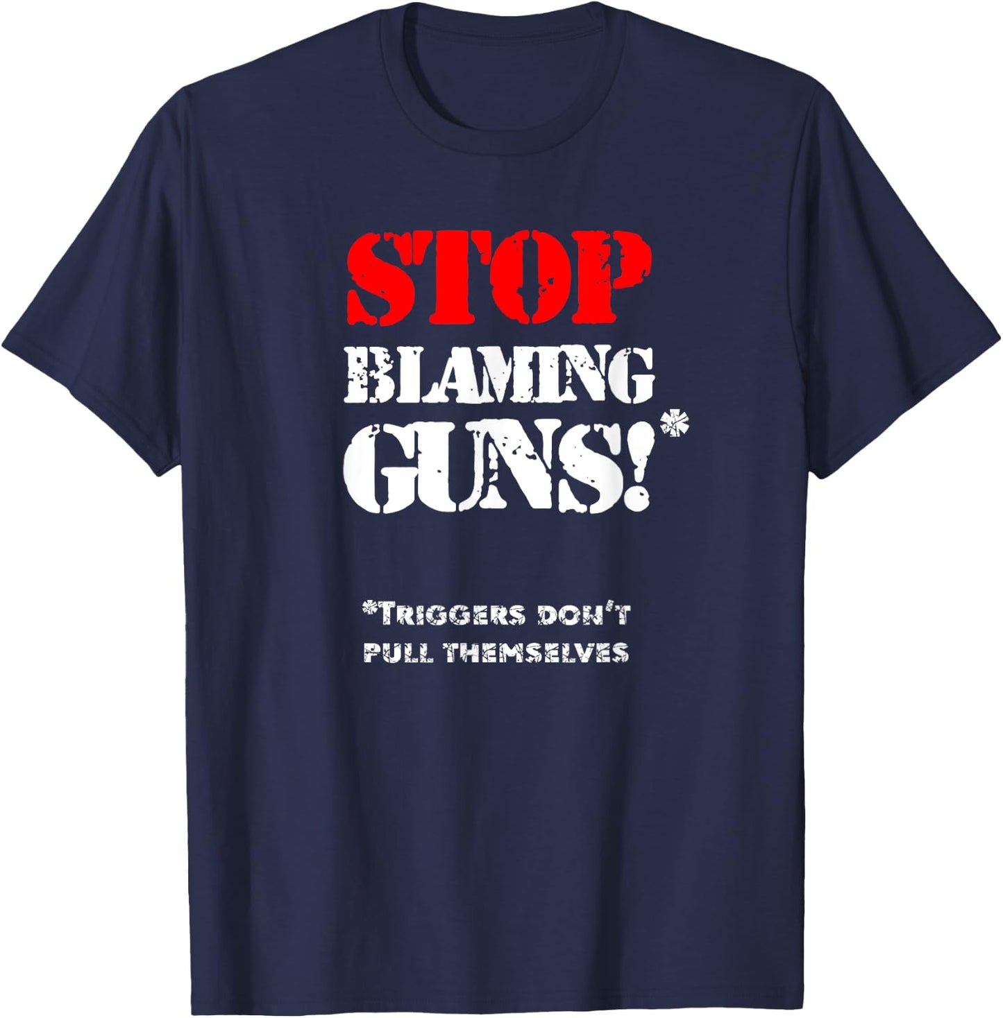 Funny Pro Second Amendment Funny Gun Lover Gifts T-Shirt - T-Shirt | Navy