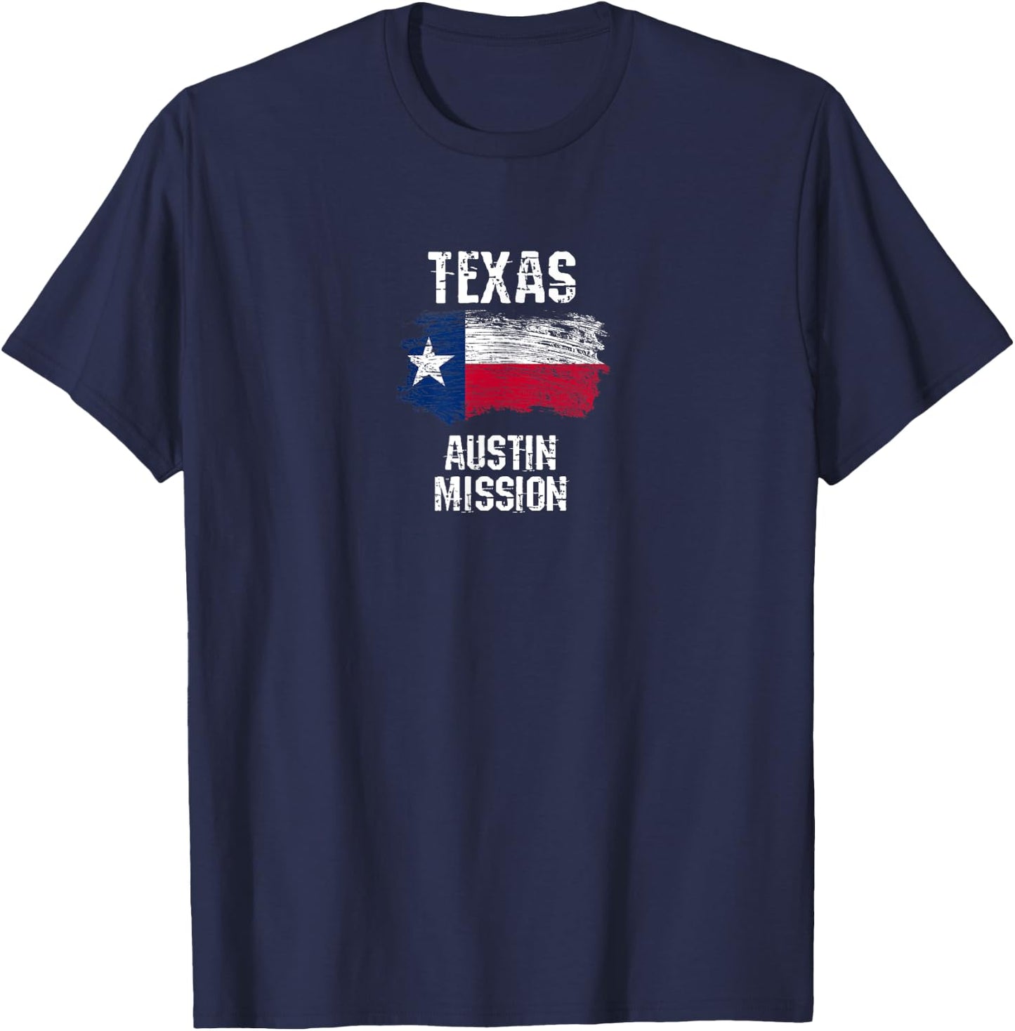 Texas Austin Mission T-Shirt - T-Shirt | Navy