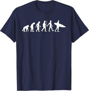 Funny Surfing Designs Women Surfboard Lovers Surf T-Shirt - T-Shirt | Navy