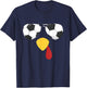 Cool Turkey Face With Soccer Sunglasses Thanksgiving T-Shirt - T-Shirt | Navy