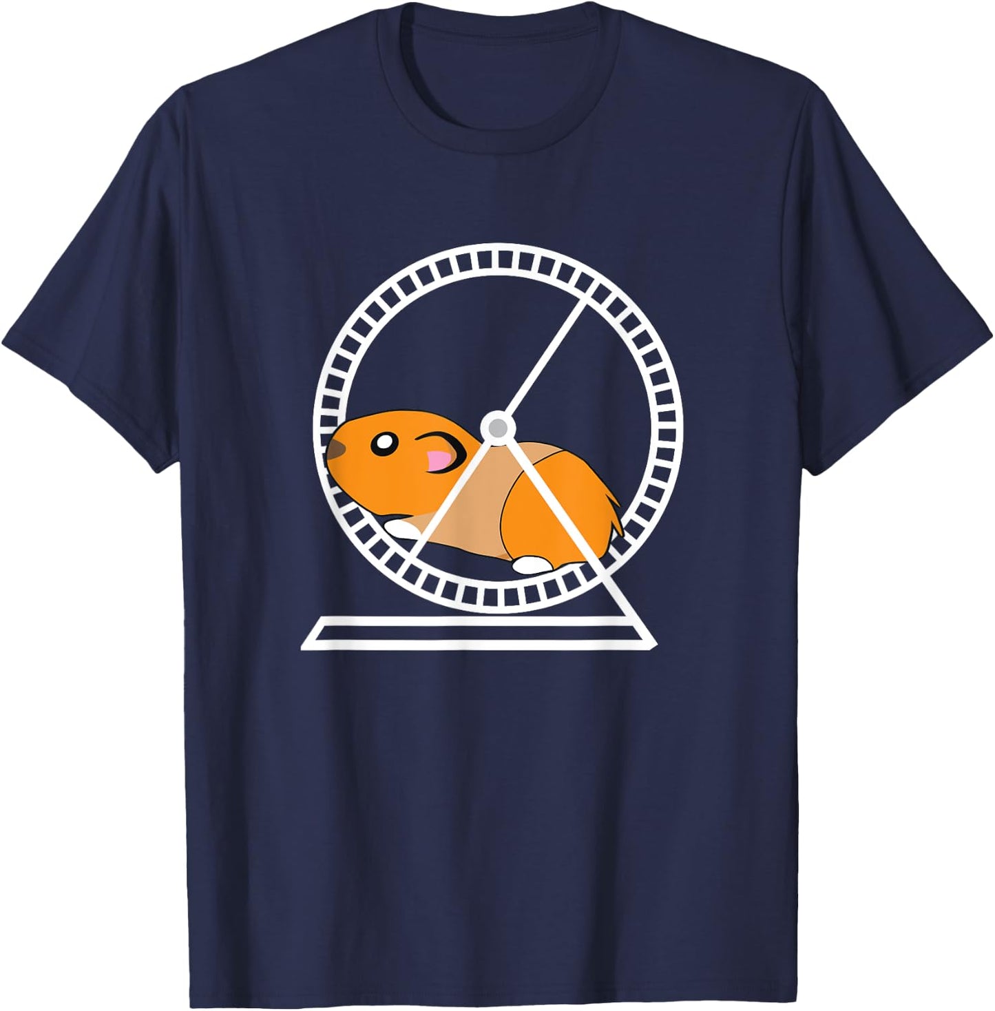 Hamster Wheel T-Shirt - T-Shirt | Navy