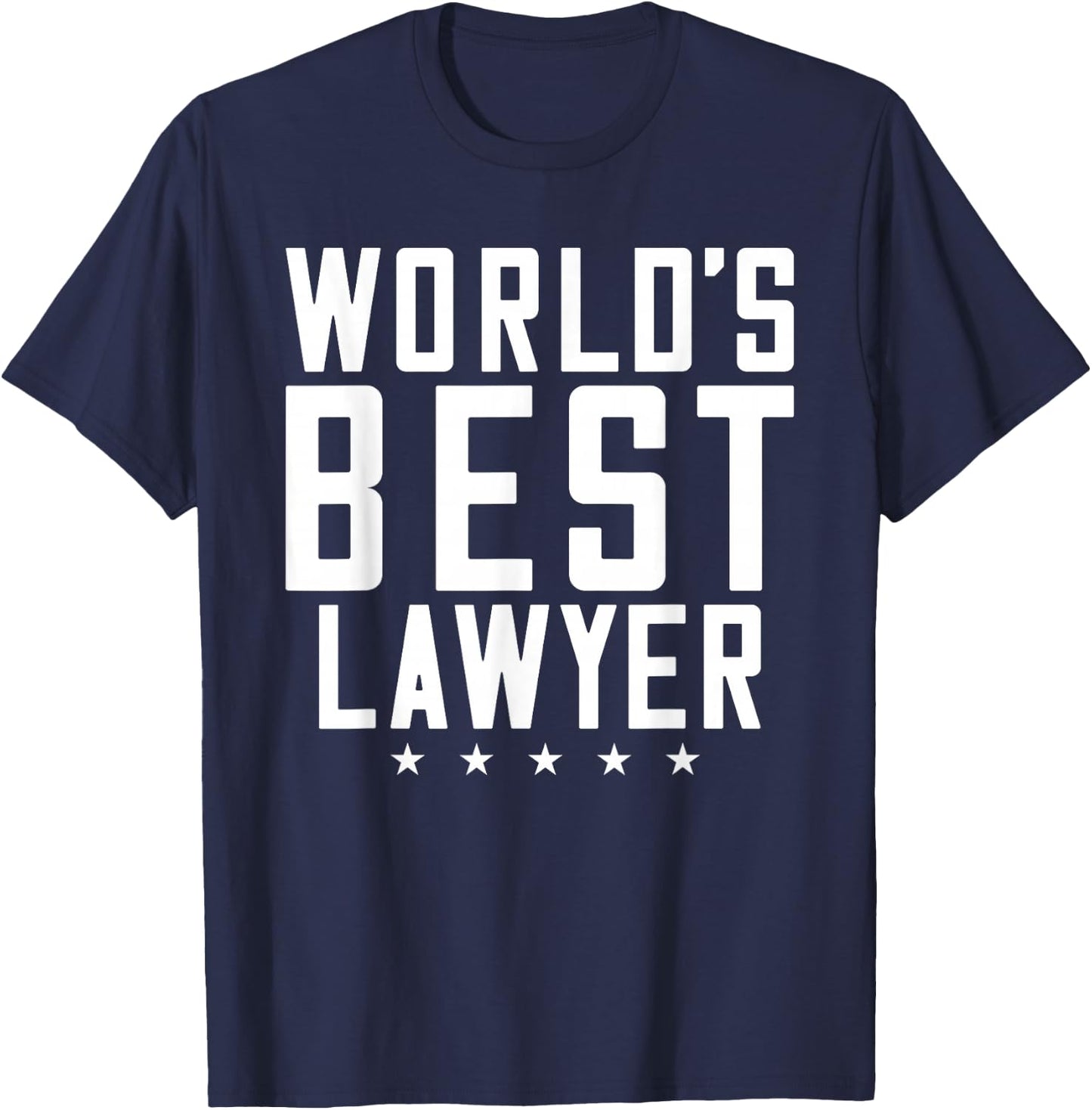 World´s best Lawyer T-Shirt - T-Shirt | Navy