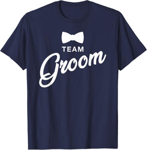 Team Groom T-Shirt - T-Shirt | Navy