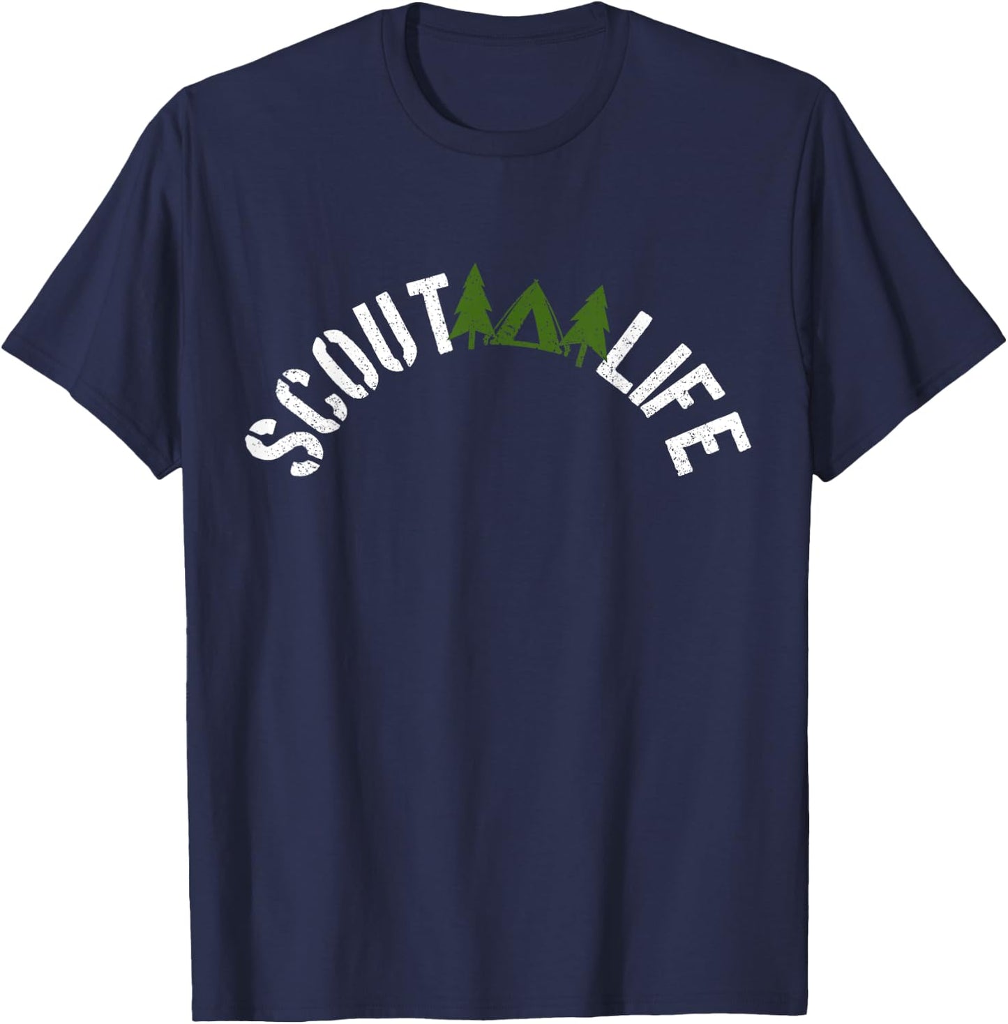 Scout Life - Scouting Outdoor Camping Nature Gift T-Shirt - T-Shirt | Navy
