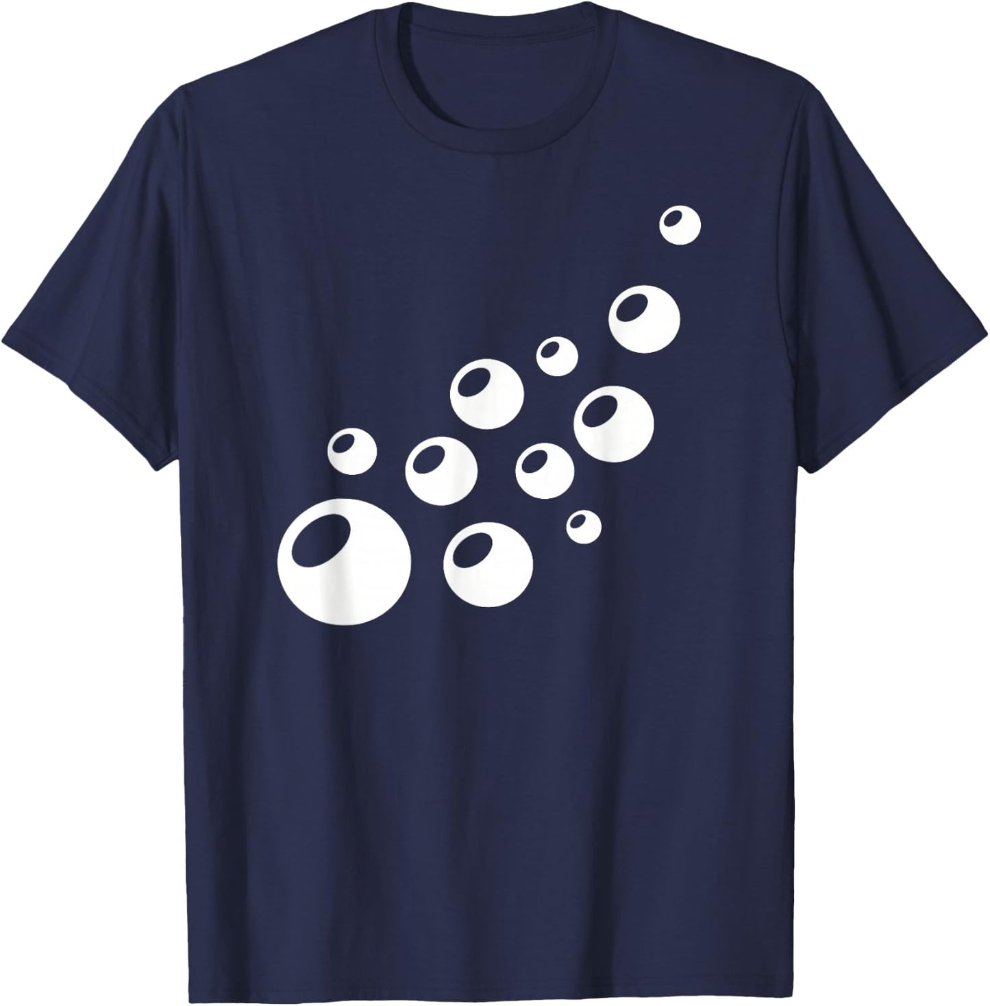 Bubbles T-Shirt - T-Shirt | Navy