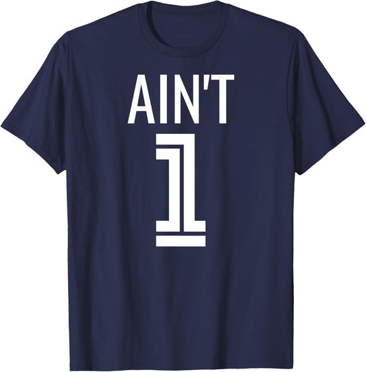 99 Problems Ain't 1 Matching Couples - Image on Back Of T-Shirt - T-Shirt | Navy