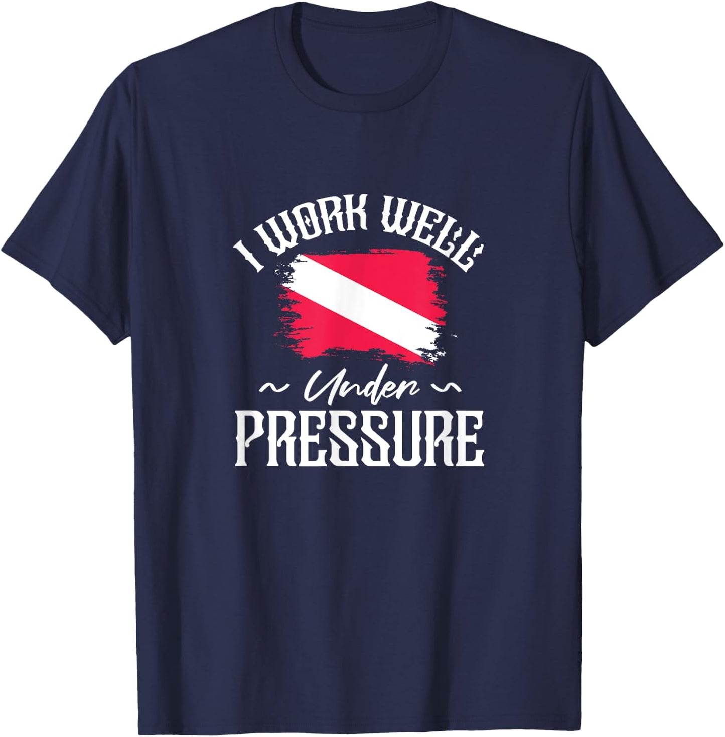 Scuba Diving Scuba Diver Dive Flag T-Shirt - T-Shirt | Navy