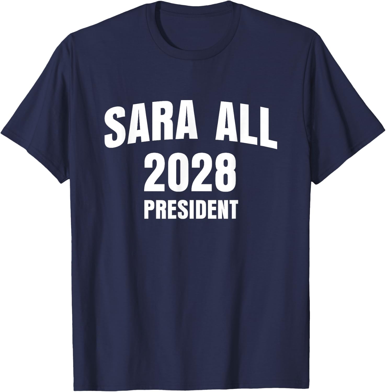 Sara All 2028 Sarah Duterte 2028 for Philippine President T-Shirt - T-Shirt | Navy