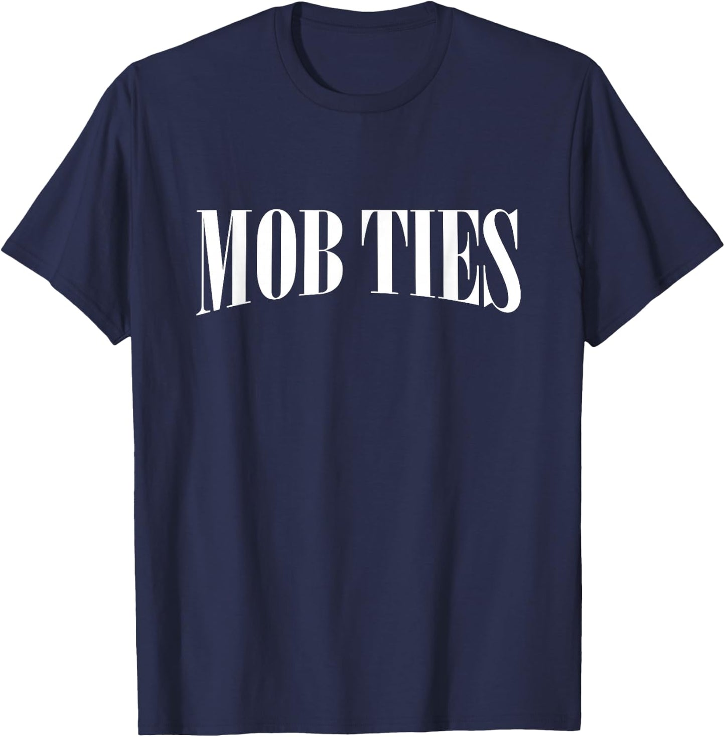 Mob Ties, Mob Ties Shirt, Sayless, Gang Gang, No Cap, Hustle T-Shirt - T-Shirt | Navy