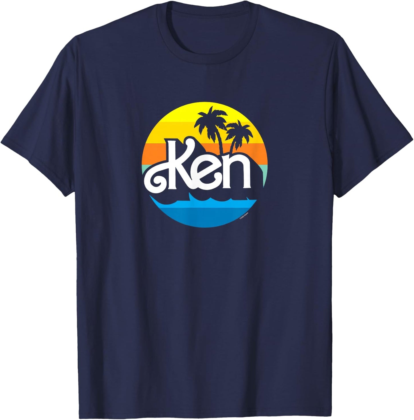 Barbie - Ken Retro Summer T-Shirt - T-Shirt | Navy