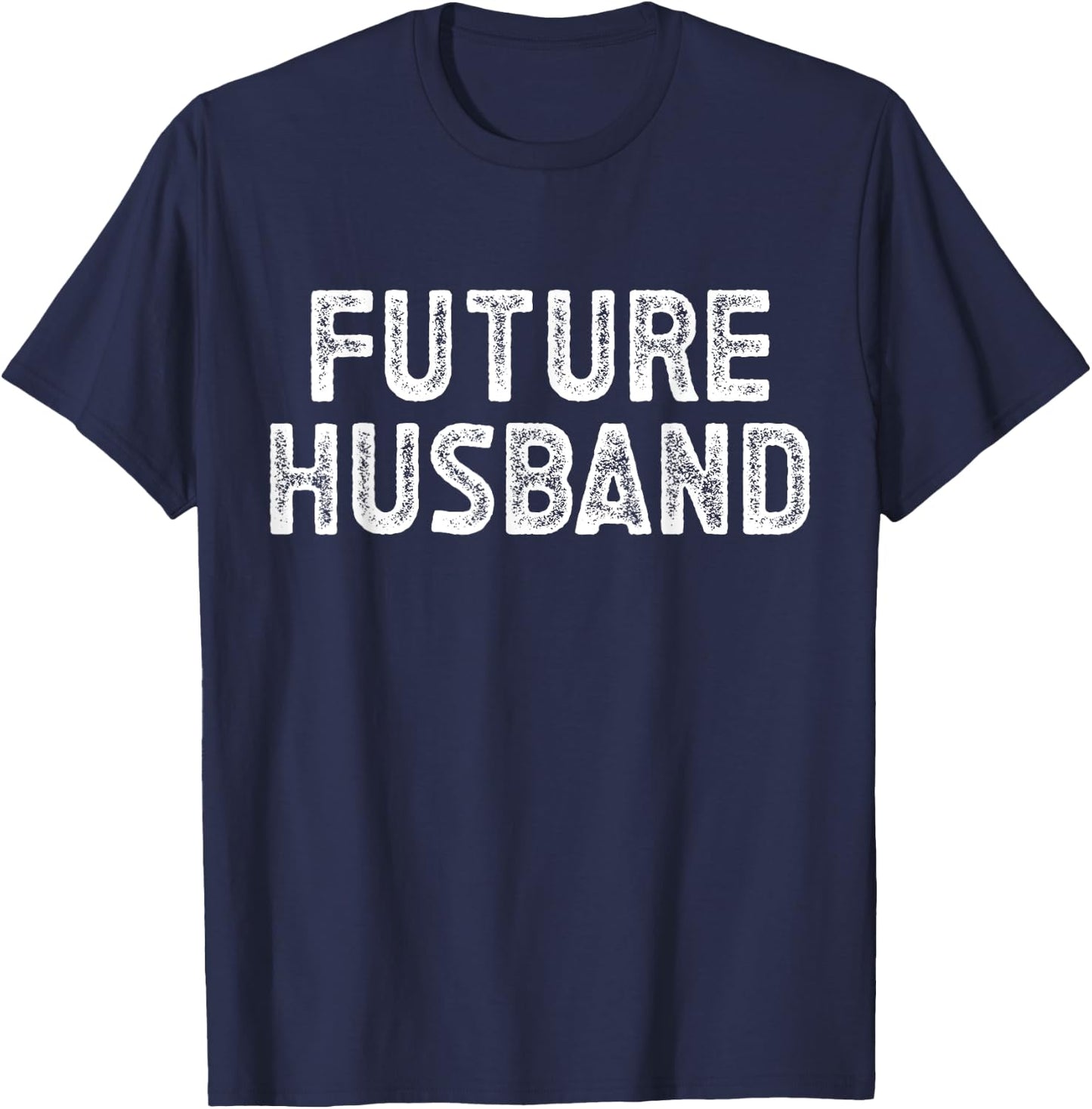 Vintage Future Husband Wedding Groom - Future Husband T-Shirt - T-Shirt | Navy