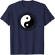 Greek Key Ying Yang Feng Shui Yin Yang T-Shirt - T-Shirt | Navy