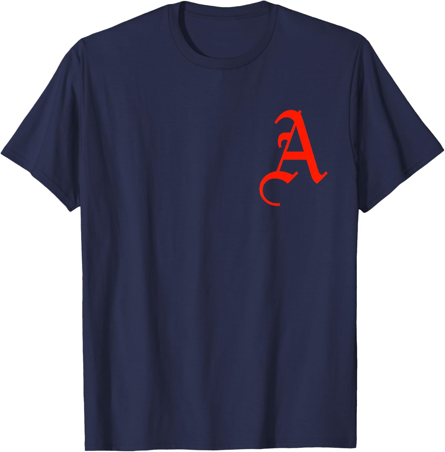 The Scarlet Letter A red T-Shirt - T-Shirt | Navy