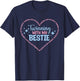 Twins Day Twinning With My Bestie Spirit Week Matching Twin T-Shirt - T-Shirt | Navy