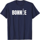 Bonnie & Clyde & Her Matching Couples T-Shirt - T-Shirt | Navy