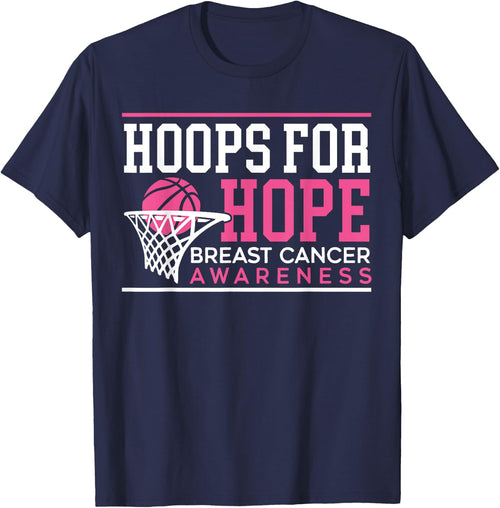 Hoops For Hope Basketball Player Breast Cancer Awareness