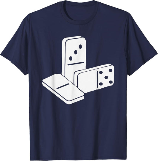 Domino Pieces With Miami Dade Area Code 305 T-Shirt - T-Shirt | Navy