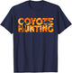 Coyote Coyote Orange Camouflage Coyote Hunting T-Shirt - T-Shirt | Navy