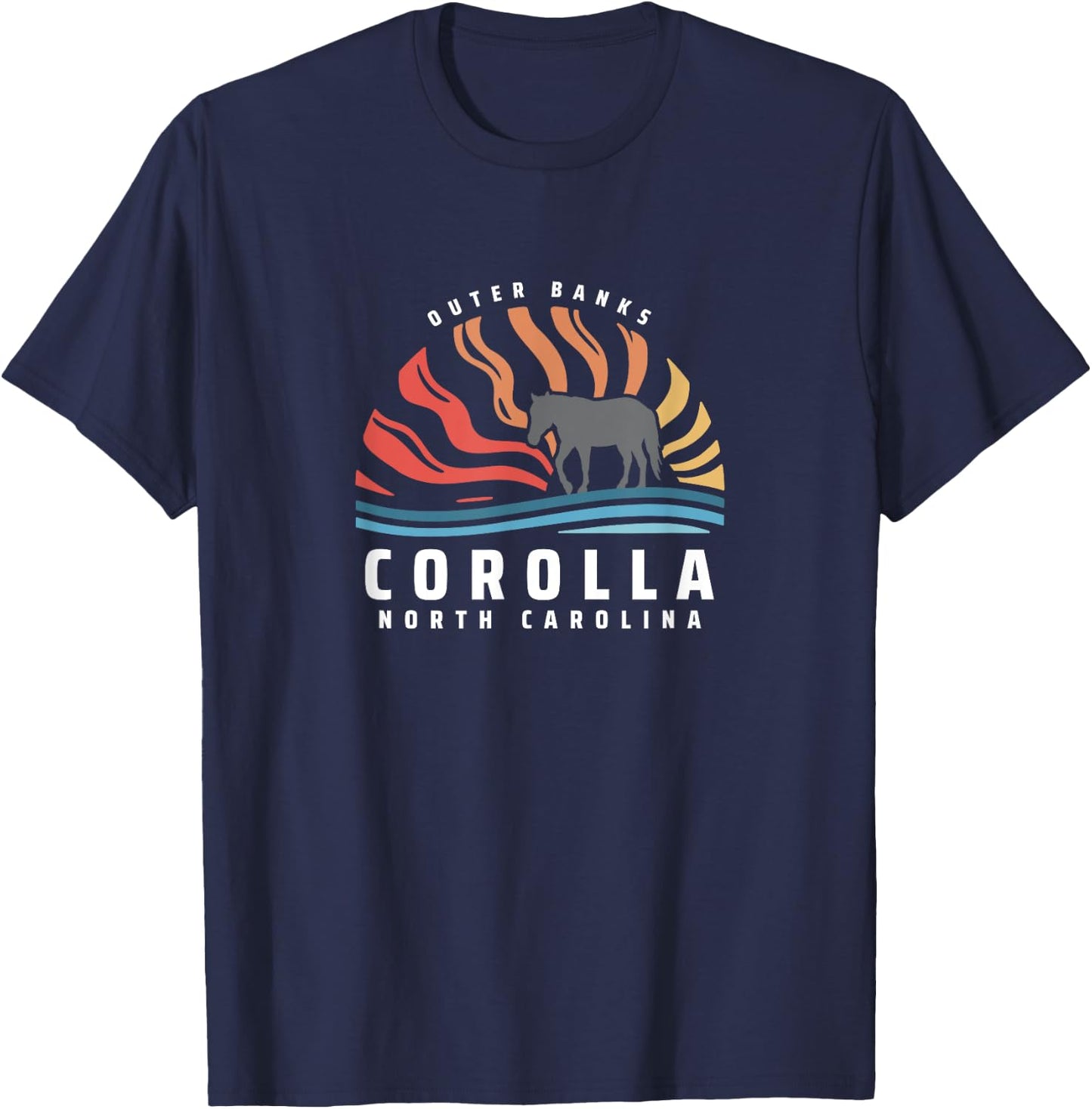 Corolla Wild Horse T-Shirt - T-Shirt | Navy