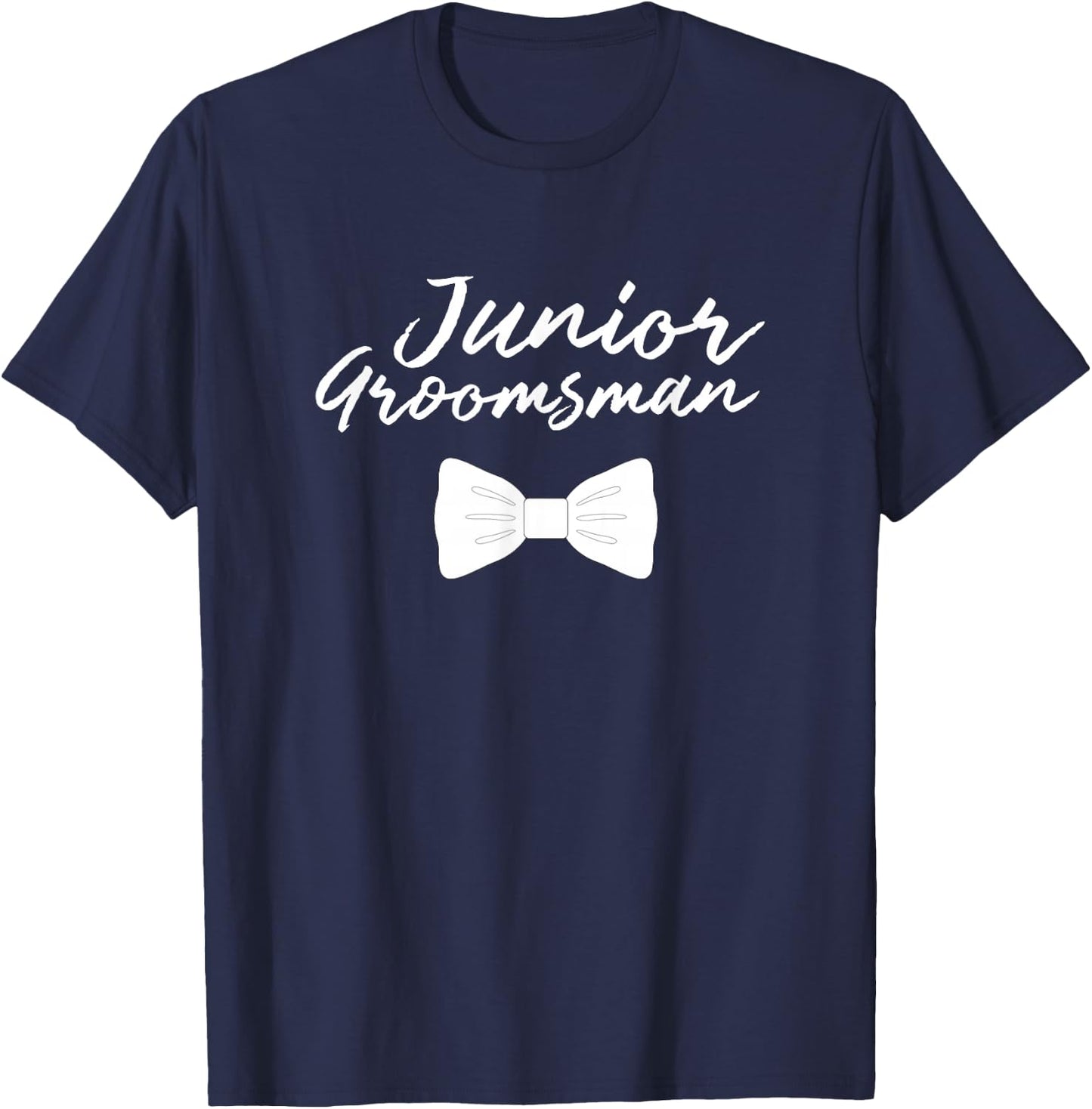 Junior Groomsman Wedding T Shirt For Boys T-Shirt - T-Shirt | Navy