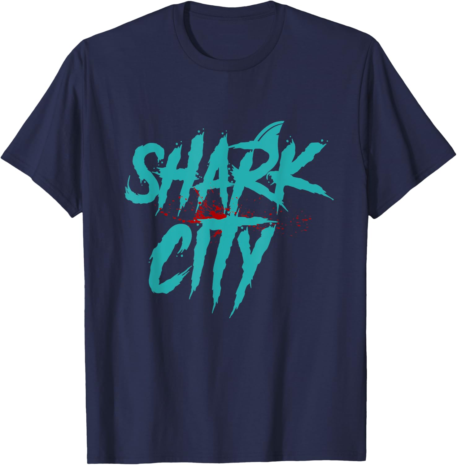 Shark City, San Jose Savages, San Jo, 408, SJ San Jose Shirt T-Shirt - T-Shirt | Navy
