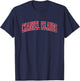 Channel Islands National Park Vintage Sports Design Red Des T-Shirt - T-Shirt | Navy
