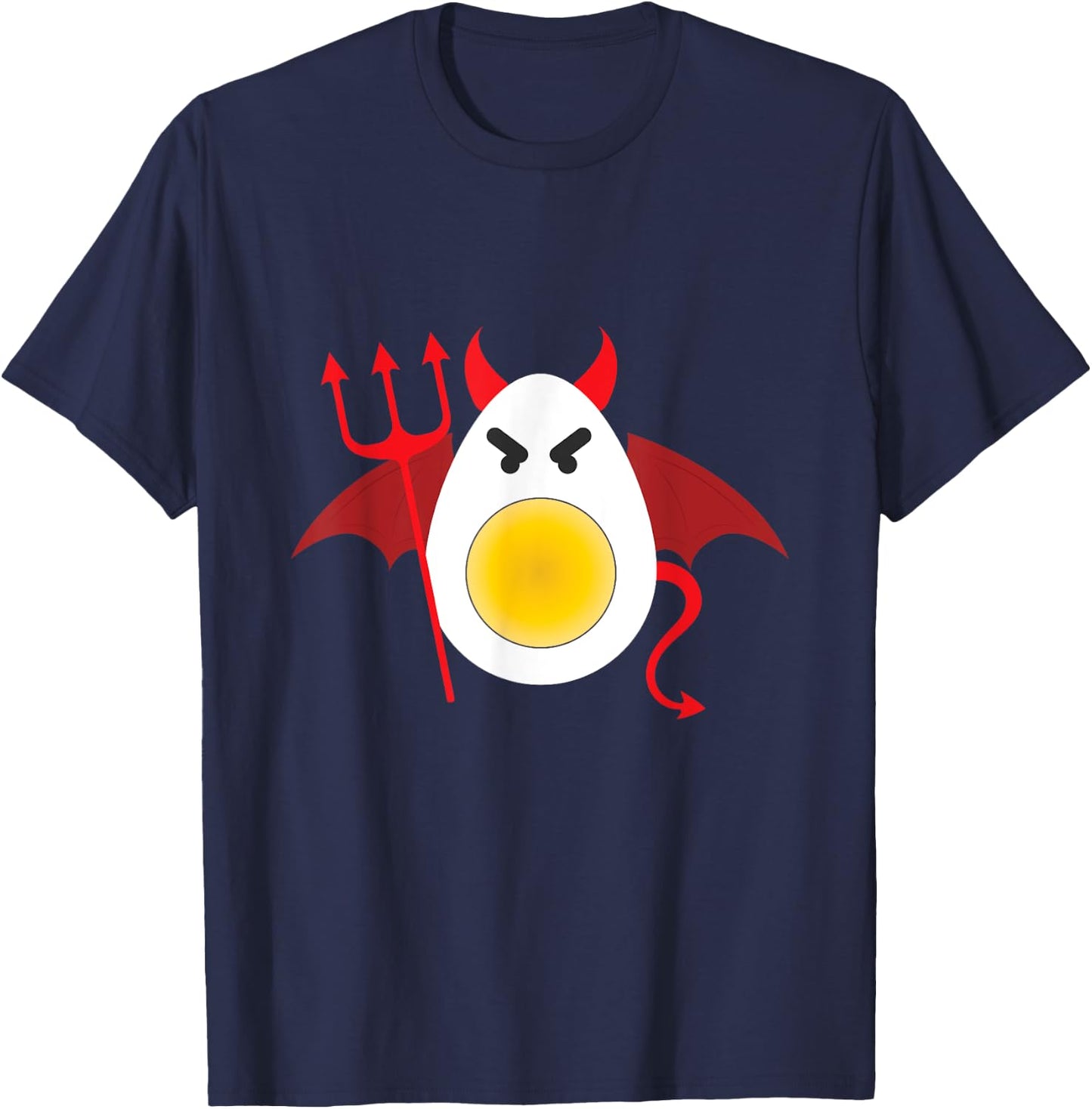 Deviled Egg Day Costume Funny Halloween Love Eggs T-Shirt - T-Shirt | Navy