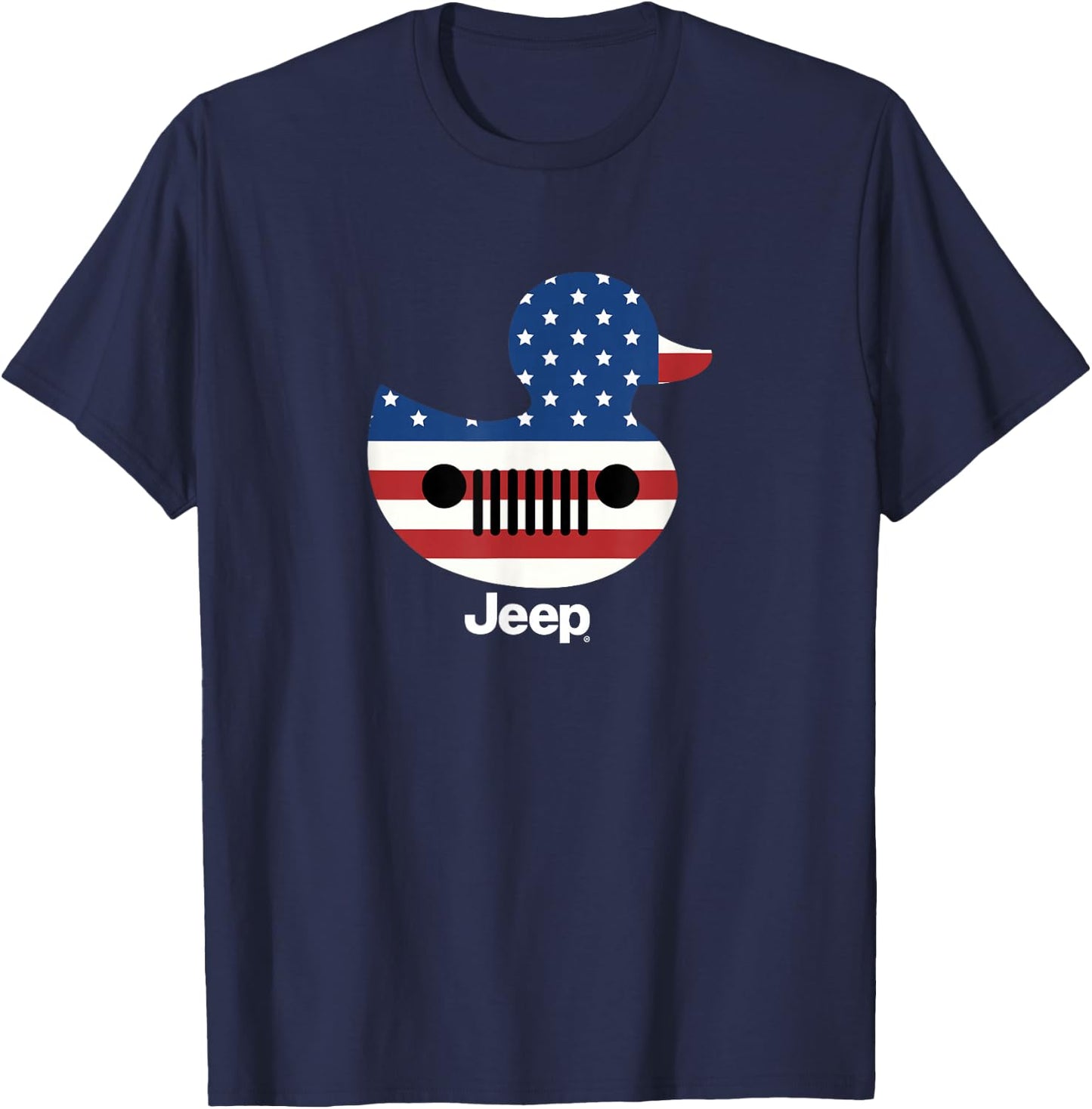Jeep Duck Flag T-Shirt - T-Shirt | Navy