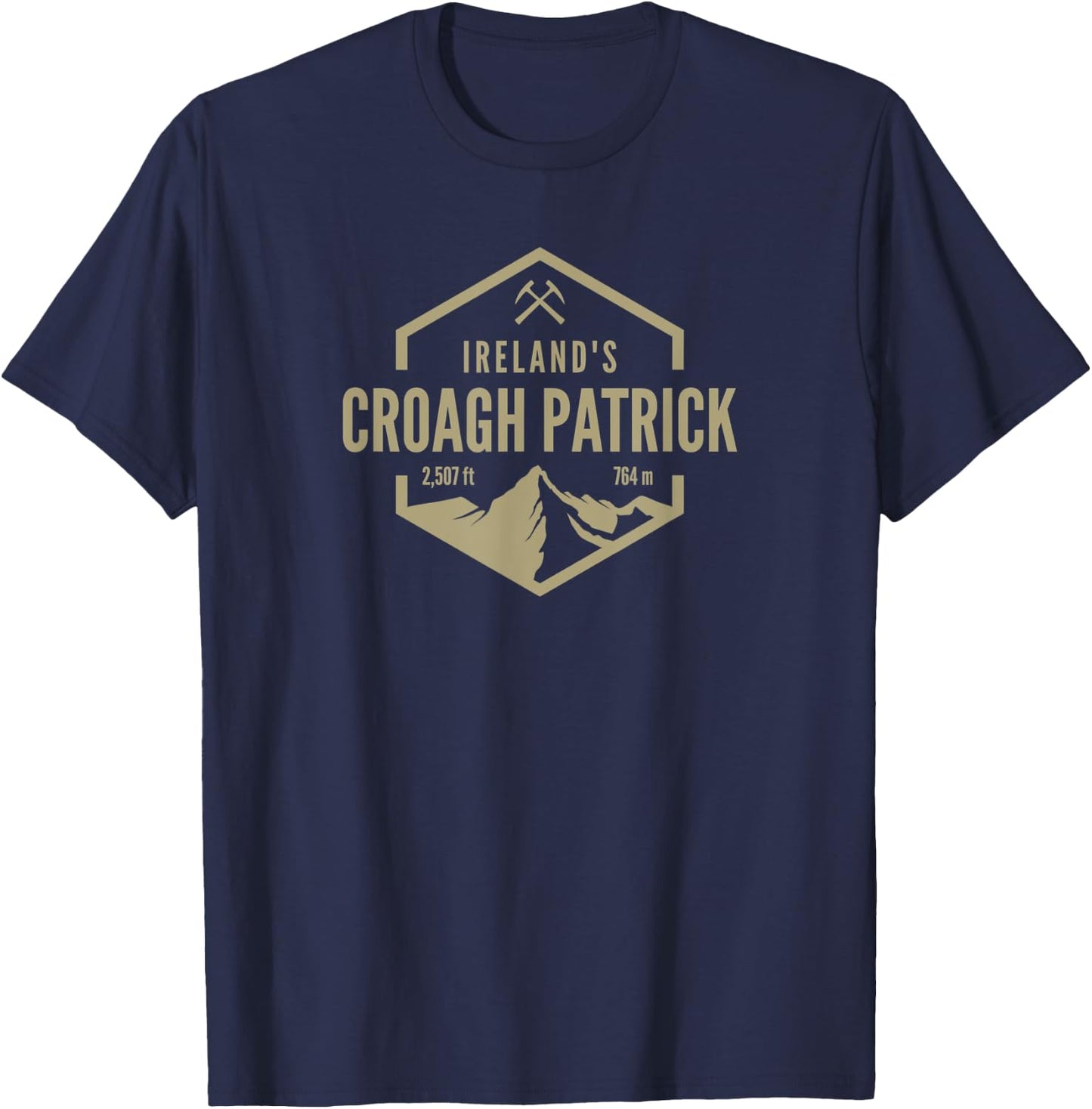 Ireland Croagh Patrick T-Shirt - T-Shirt | Navy