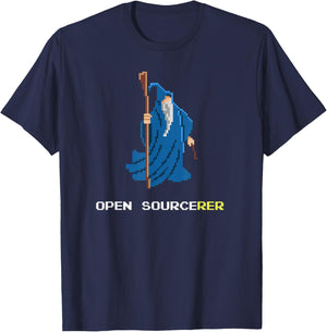 Open Source Shirt - Open Sourcerer - Open Sorcerer T-Shirt - T-Shirt | Navy
