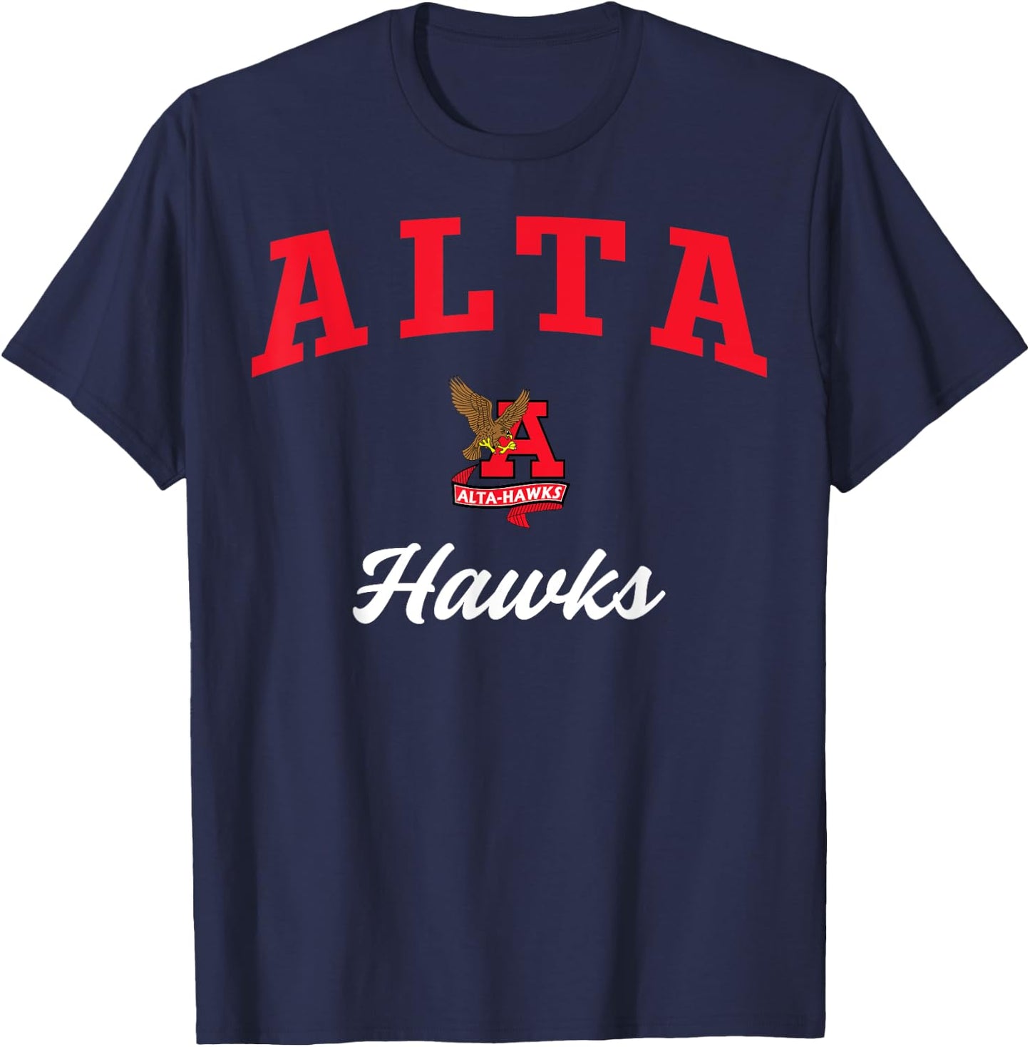 Alta High School Hawks C3 T-Shirt - T-Shirt | Navy