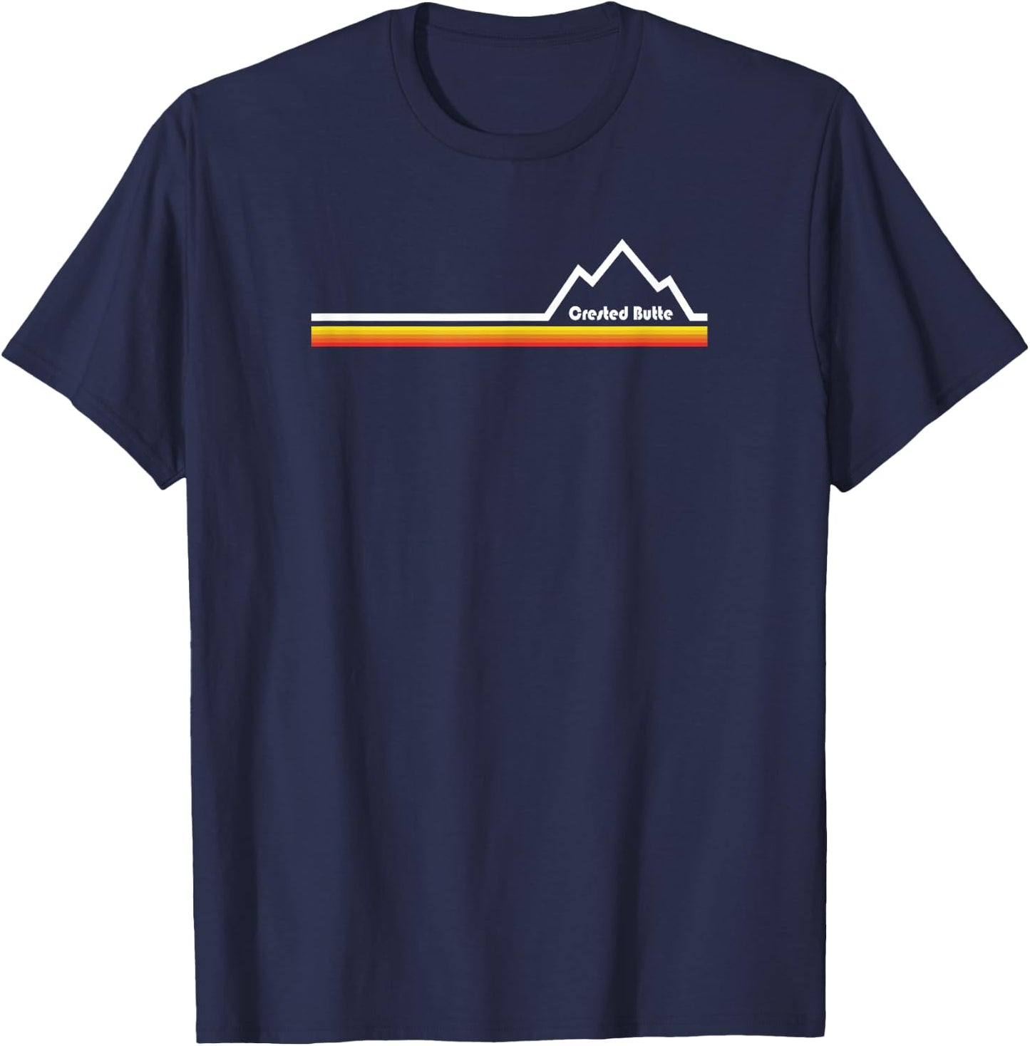 Crested Butte Colorado T-Shirt - T-Shirt | Navy
