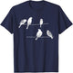 Birds On A Branch - Birding Funny Bird Watching Bird Watcher T-Shirt - T-Shirt | Navy