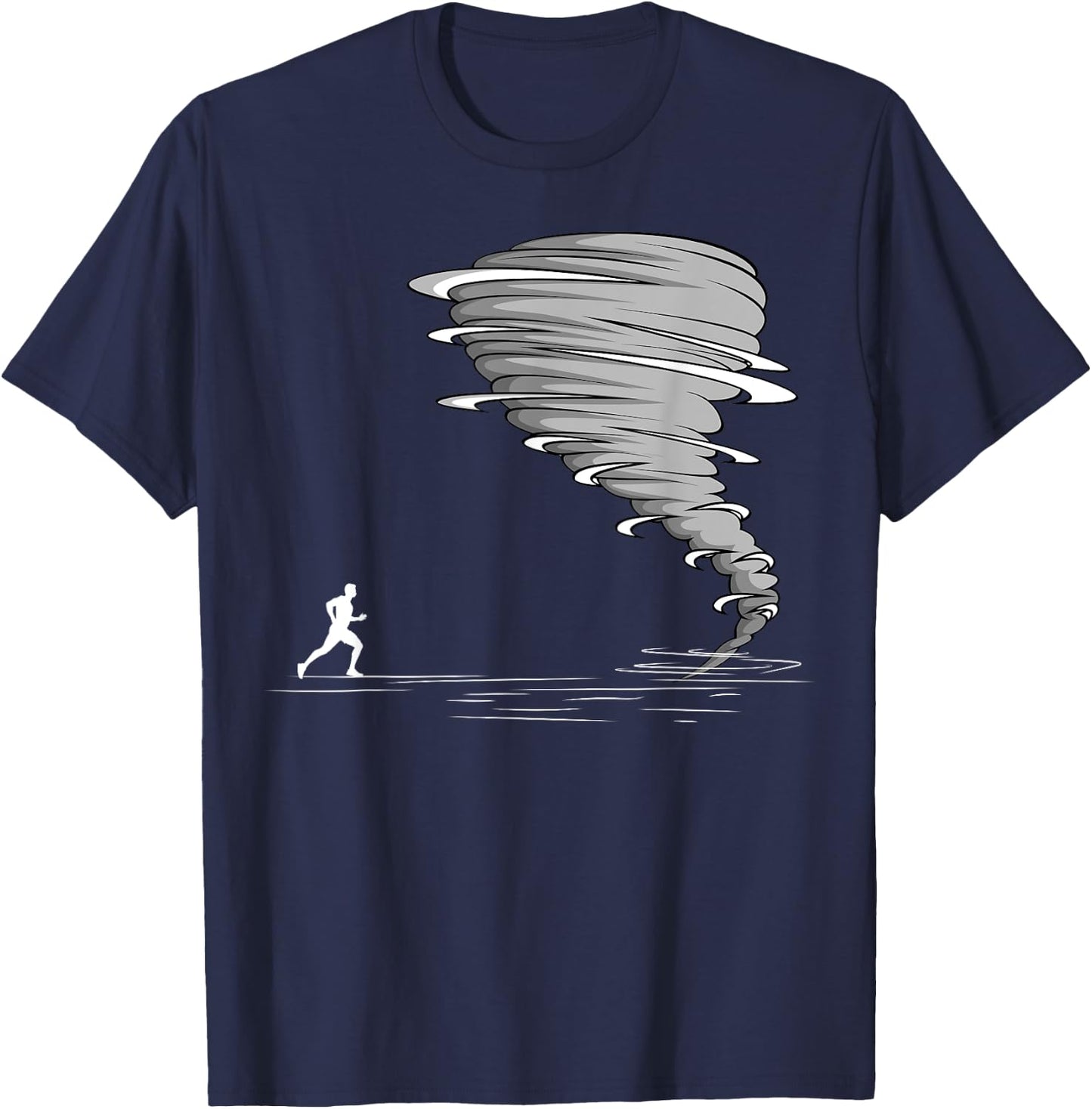 Stormchaser Tornado Meteorologist Storm Chasing Chaser T-Shirt - T-Shirt | Navy