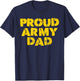 Proud Army Dad T-Shirt - T-Shirt | Navy