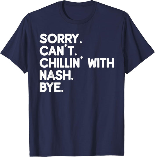 NASH First Name Funny Personalized Named Friend Of T-Shirt - T-Shirt | Navy