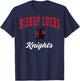 Bishop Luers High School Knights C3 T-Shirt - T-Shirt | Navy