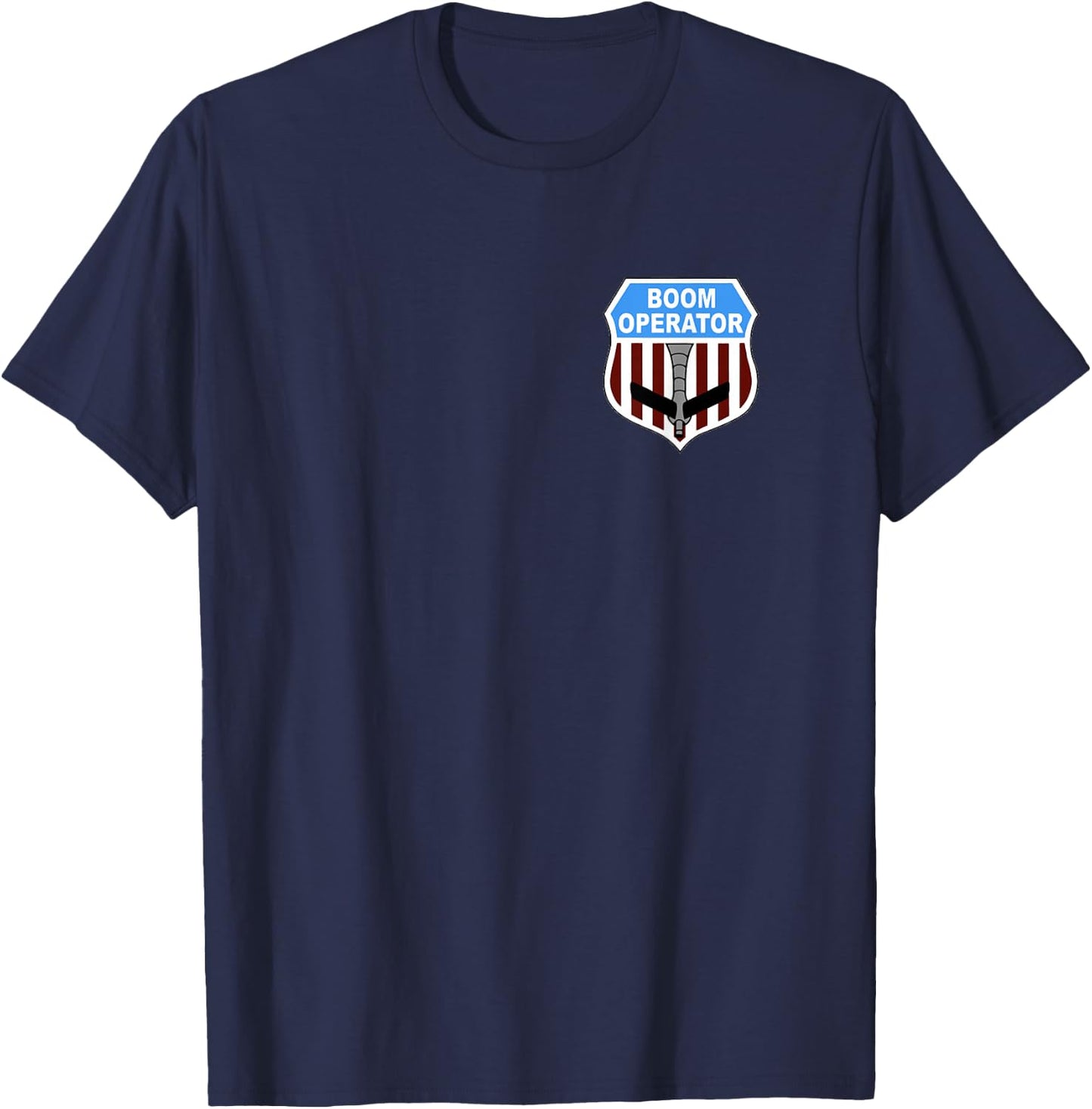 KC135 Stratotanker Boom Operator Tanker Shield US Air Force T-Shirt - T-Shirt | Navy
