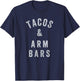Judo Tacos & Arm Bars Martial Arts Jiu Jitsu MMA T-Shirt - T-Shirt | Navy